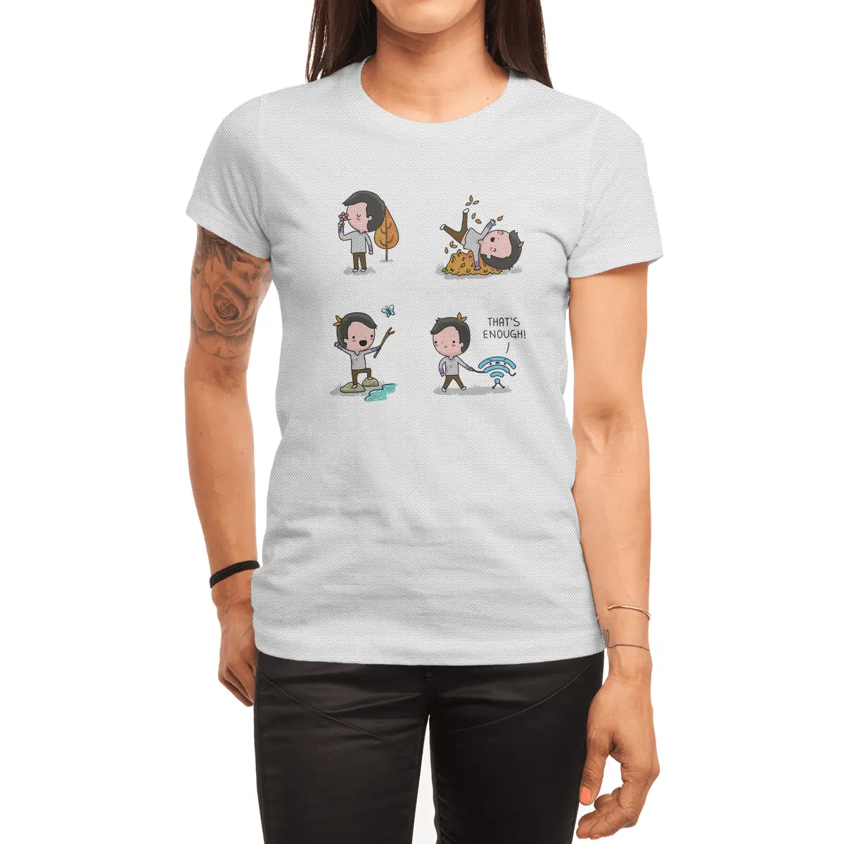 Enough Spor T-Shirt