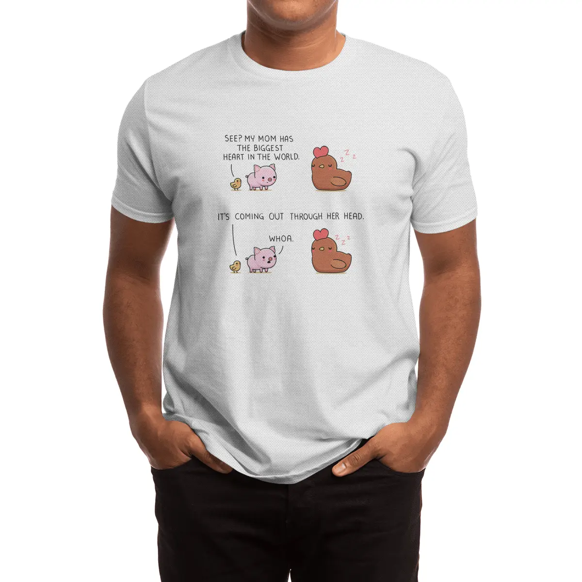 The biggest heart in the world Spor T-Shirt