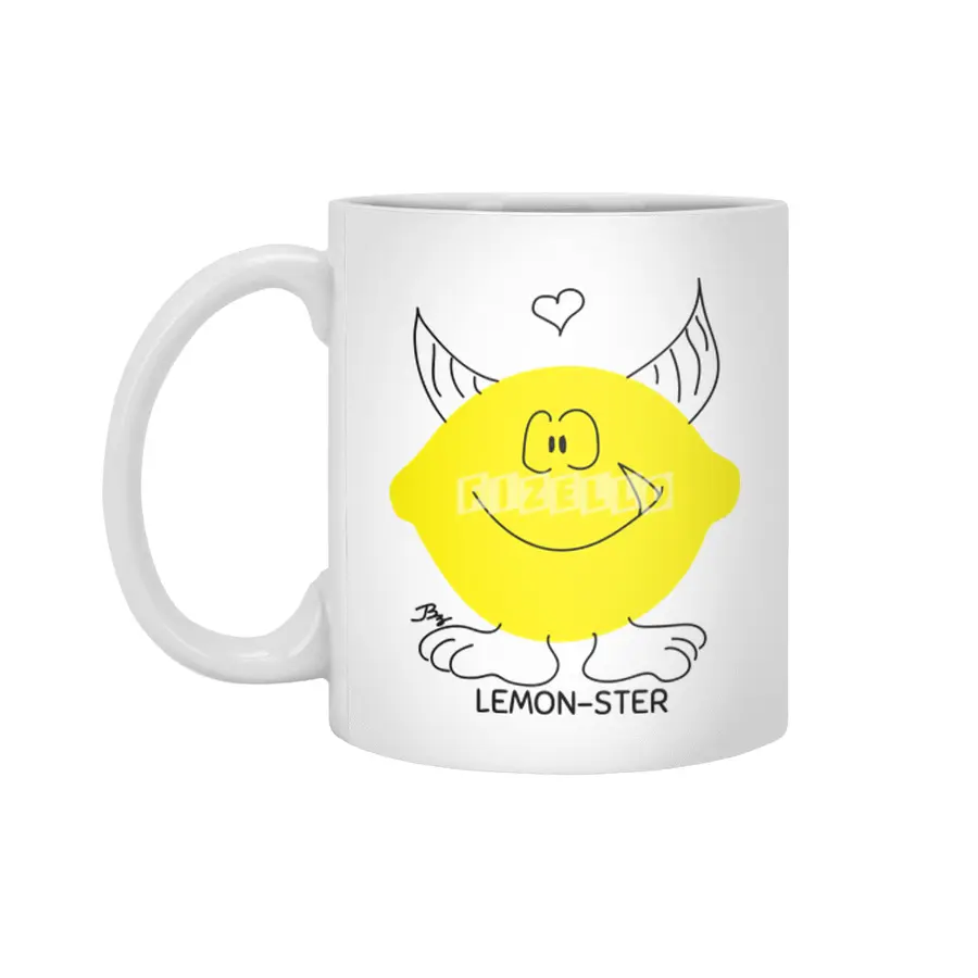 Lemon-ster Beyaz Kupa