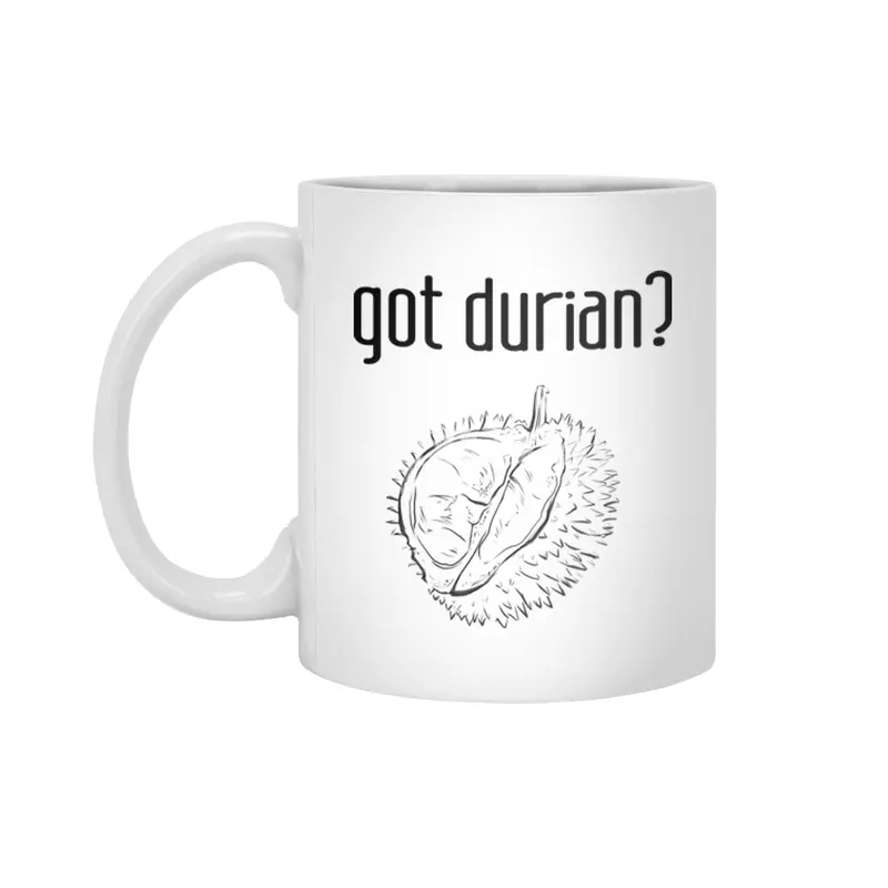 got durian? Beyaz Kupa
