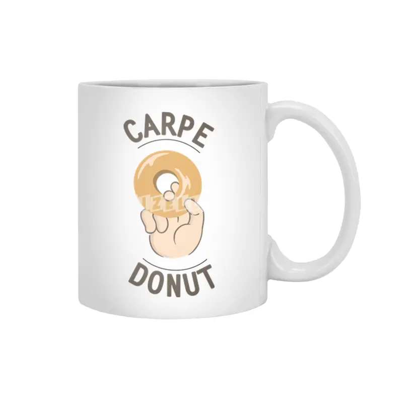 Carpe Donut Beyaz Kupa