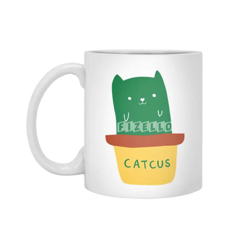 Catcus Beyaz Kupa