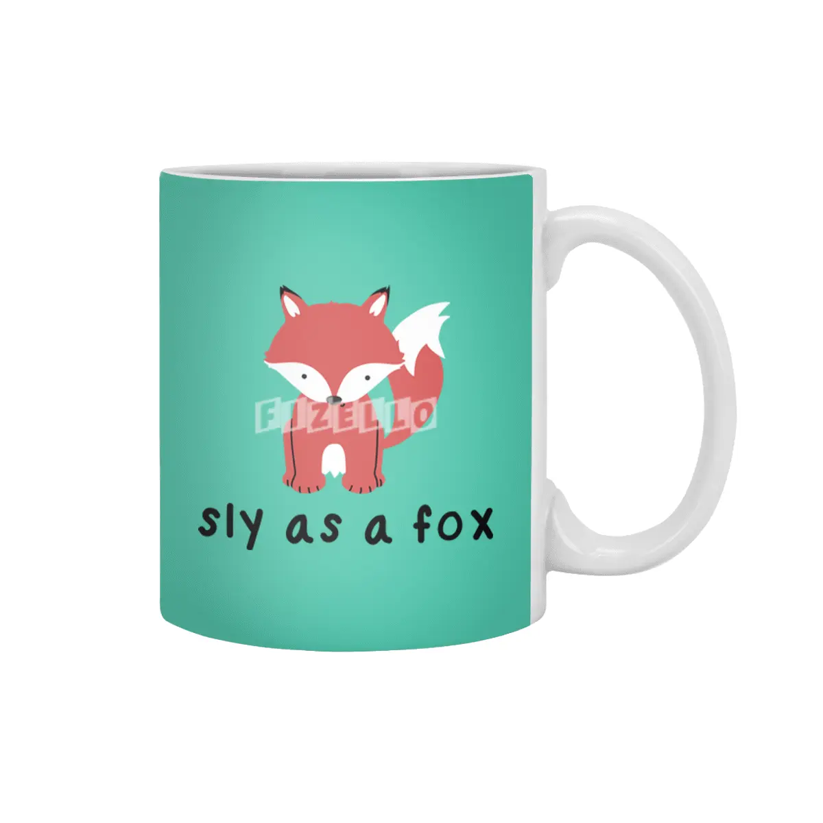 Baby Fox Beyaz Kupa