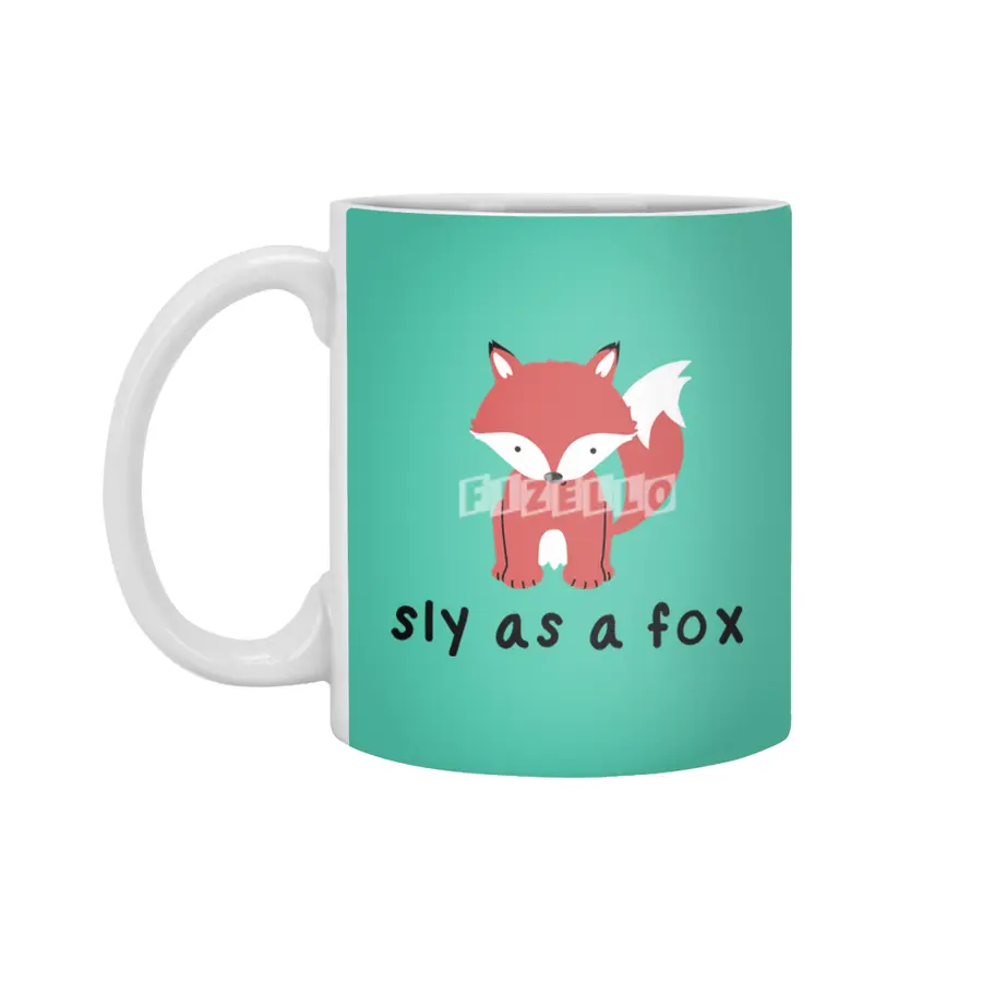 Baby Fox Beyaz Kupa