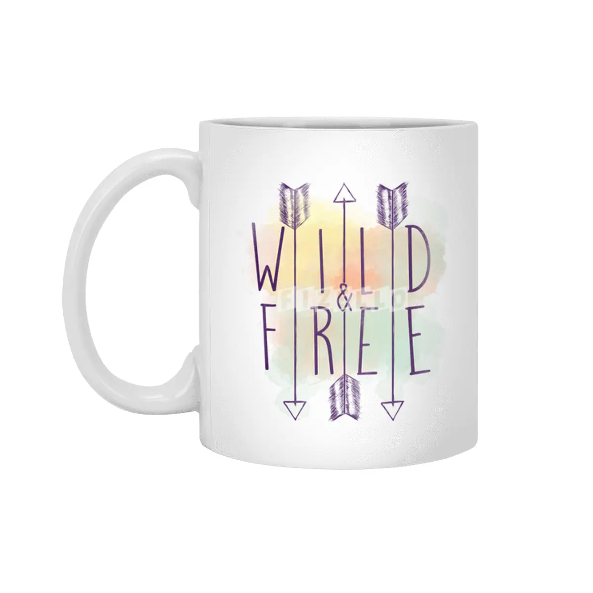 Wild and Free Beyaz Kupa