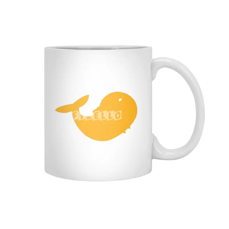 Little Whale Beyaz Kupa