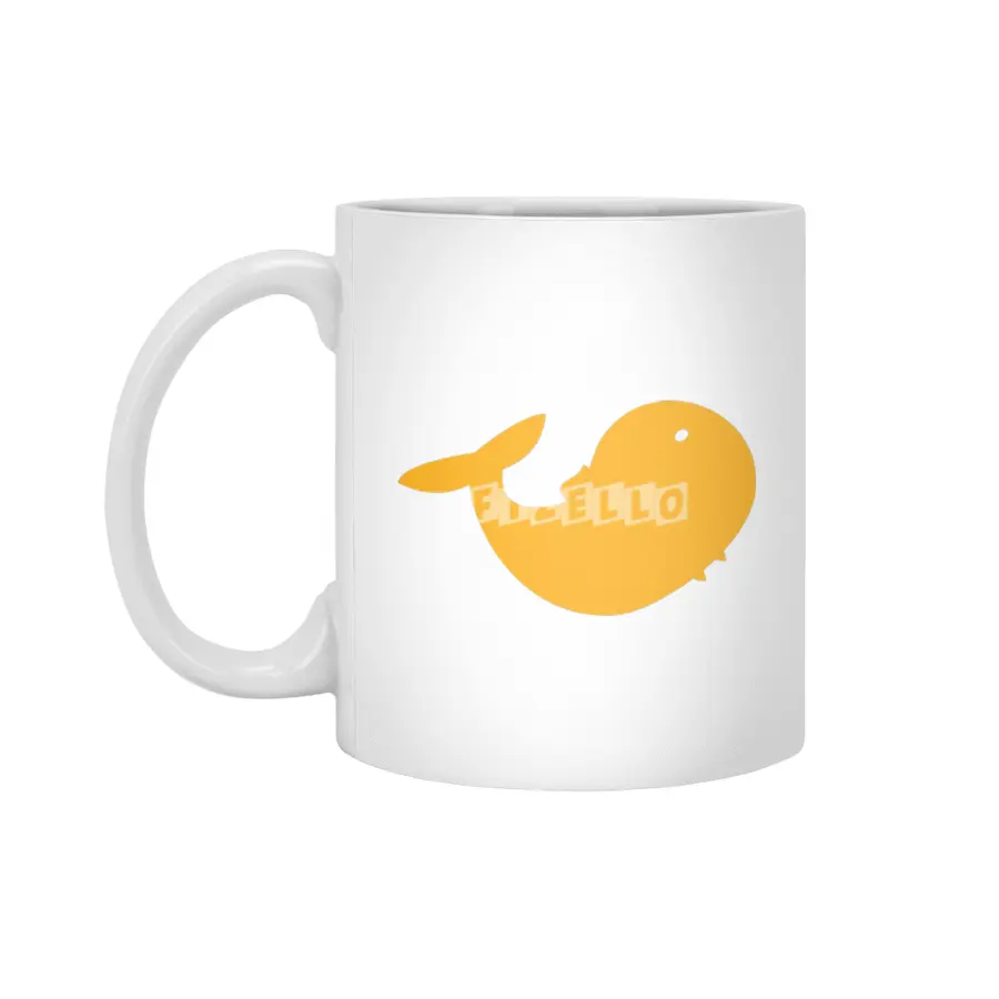 Little Whale Beyaz Kupa