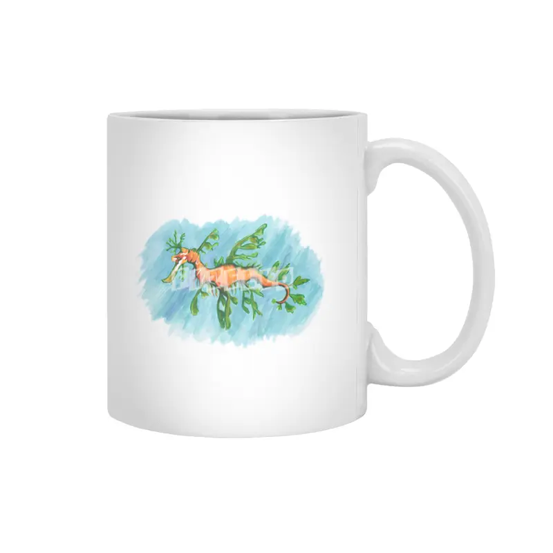 Leafy Seadragon Beyaz Kupa