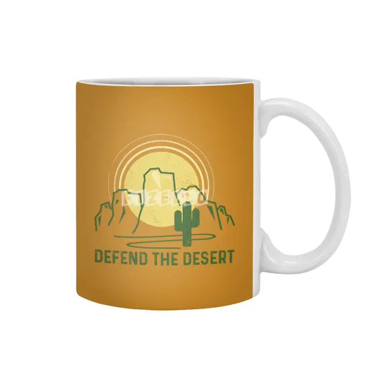 Defend the Desert Beyaz Kupa