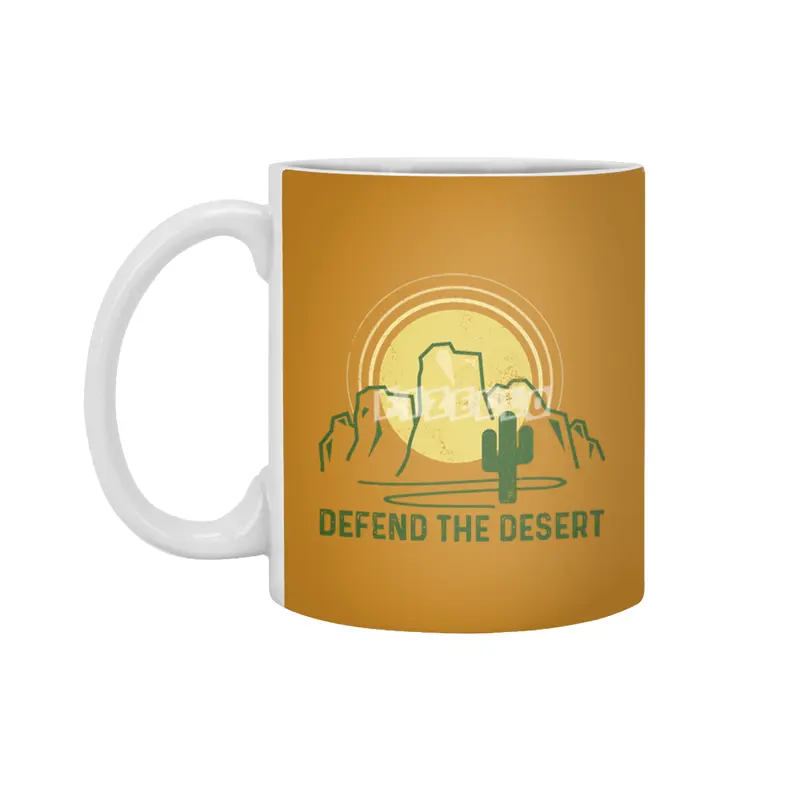 Defend the Desert Beyaz Kupa