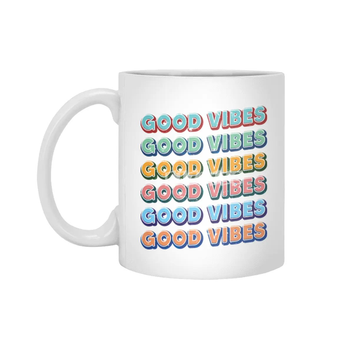 Good Vibes (Only) Beyaz Kupa