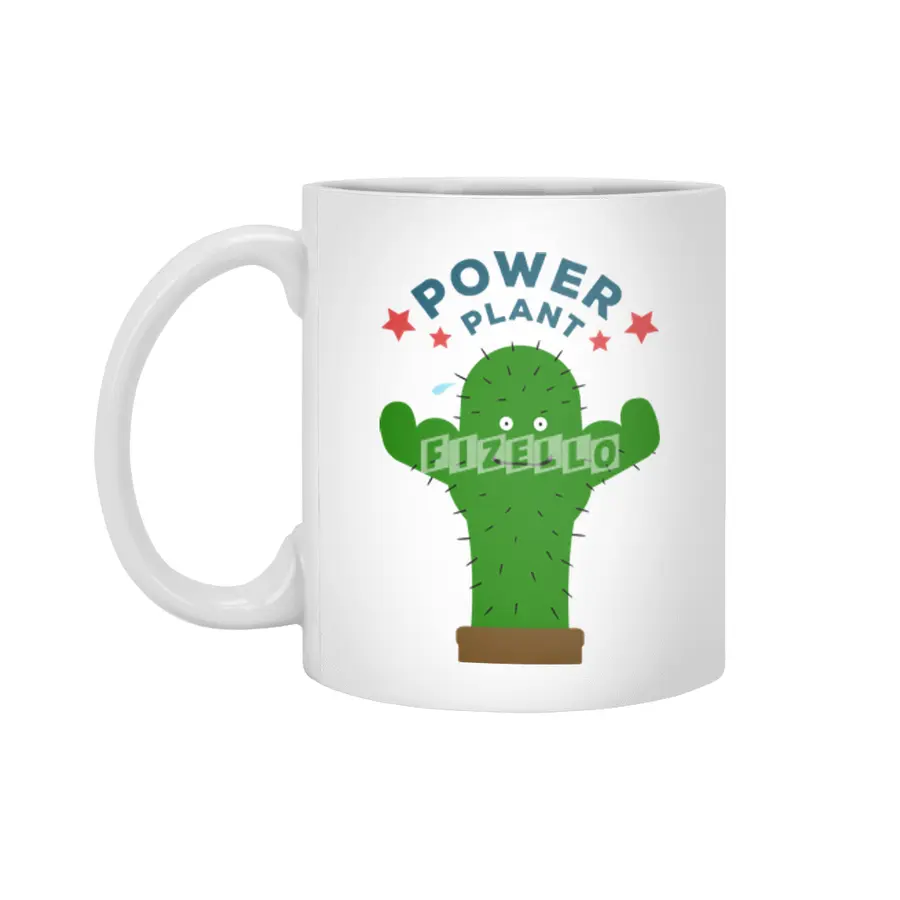 Power Plant Beyaz Kupa