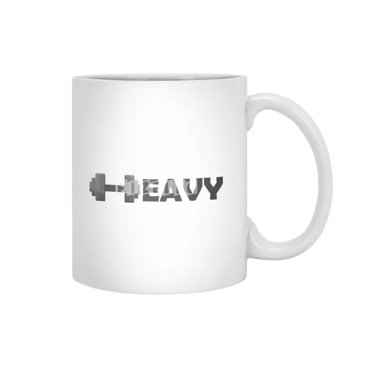 Heavy Dumbbell Sport Fitness Weight Beyaz Kupa