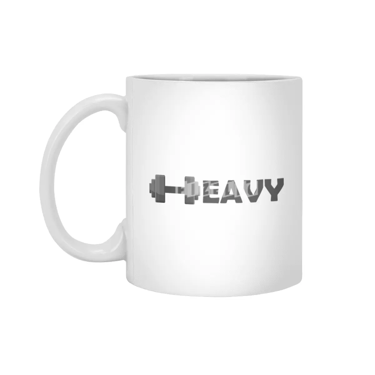 Heavy Dumbbell Sport Fitness Weight Beyaz Kupa
