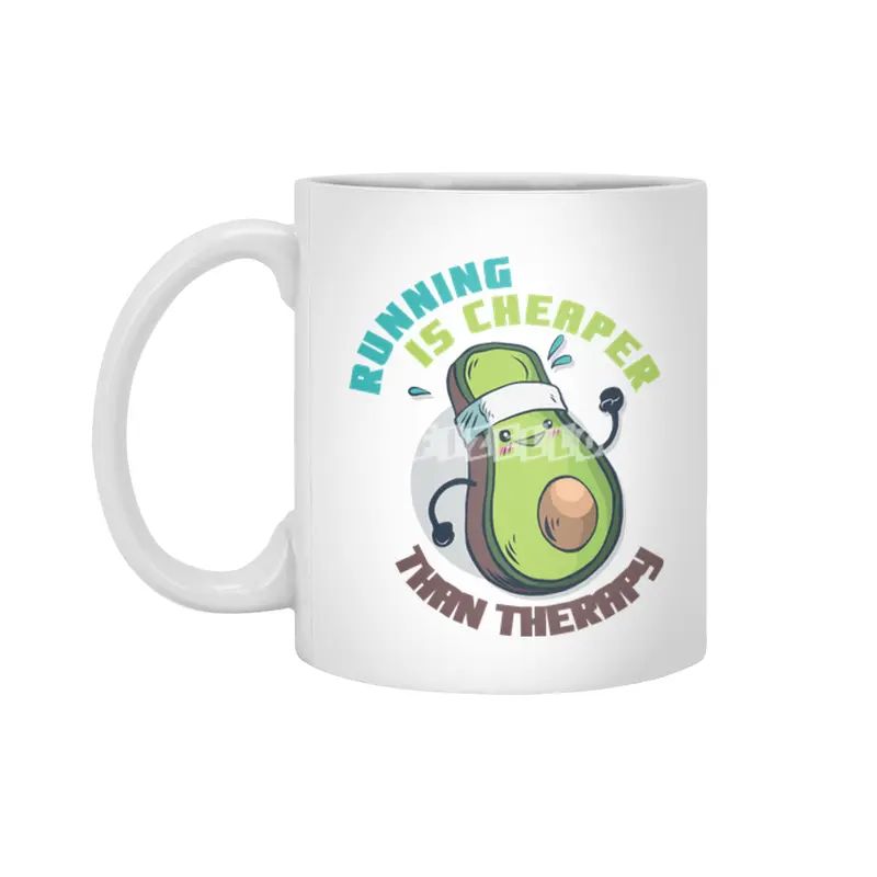 Jogging Avocado Beyaz Kupa