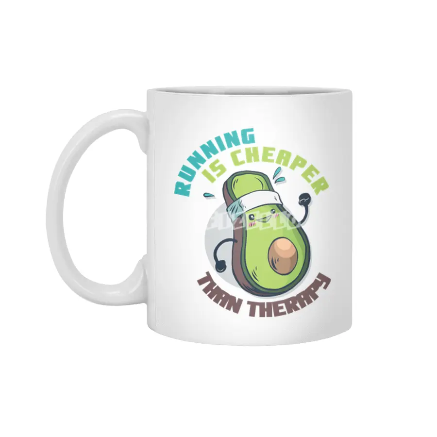 Jogging Avocado Beyaz Kupa