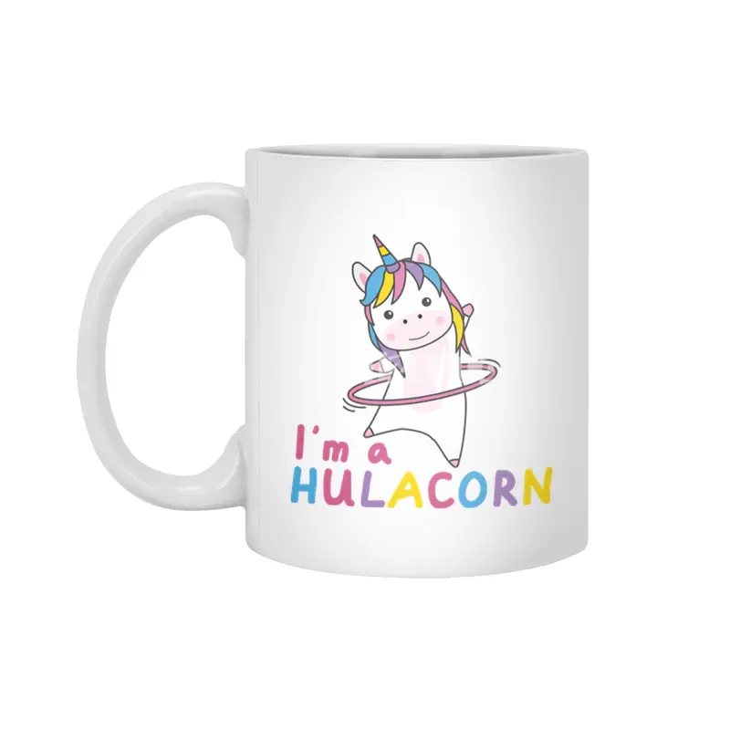 Im A Hulacorn Make Fun Sport Huller Animal Beyaz Kupa