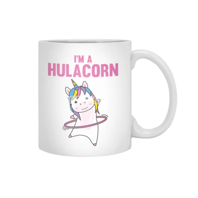 Im A Hulacorn Make Fun Sport Huller Animal Beyaz Kupa