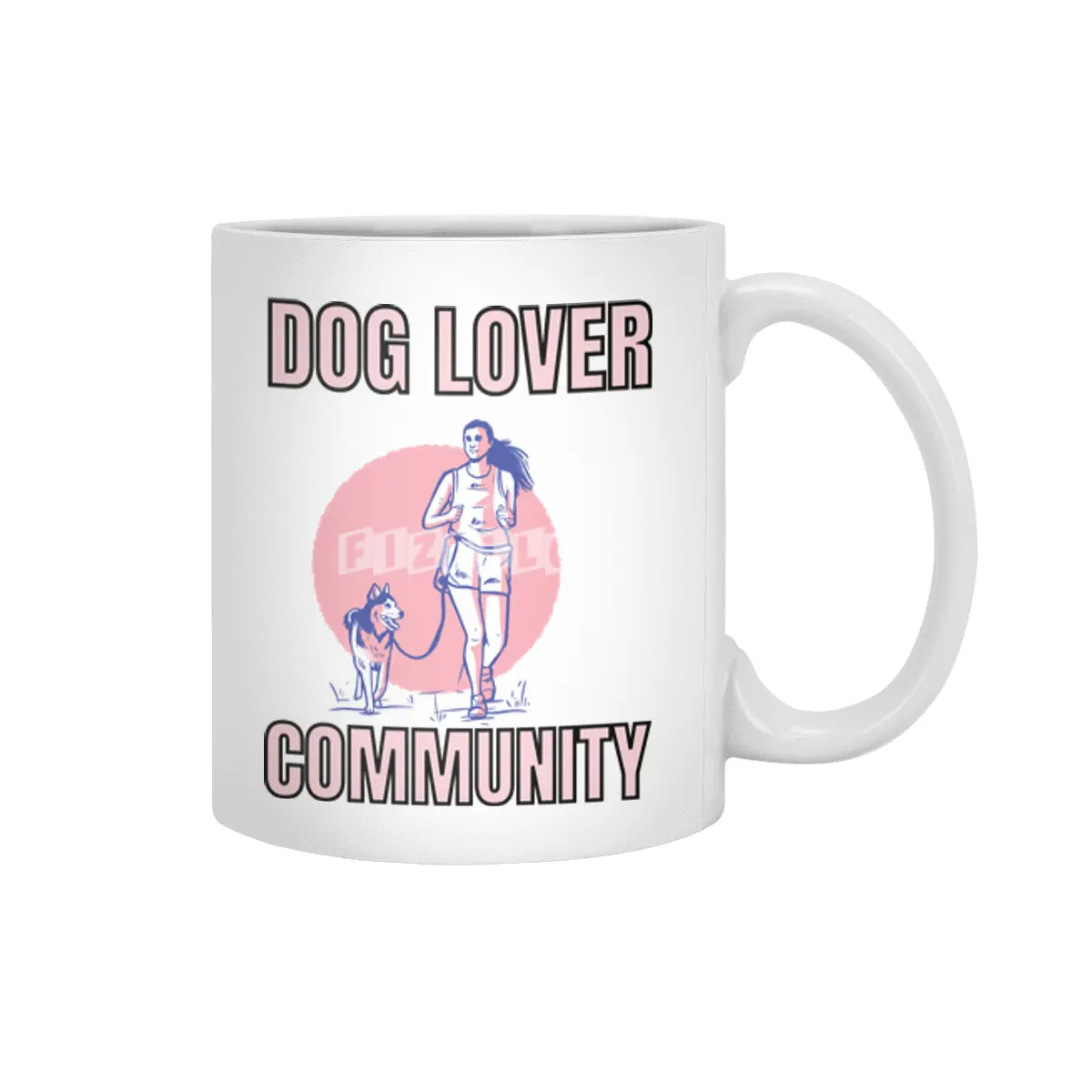 Dog Lover Community Beyaz Kupa