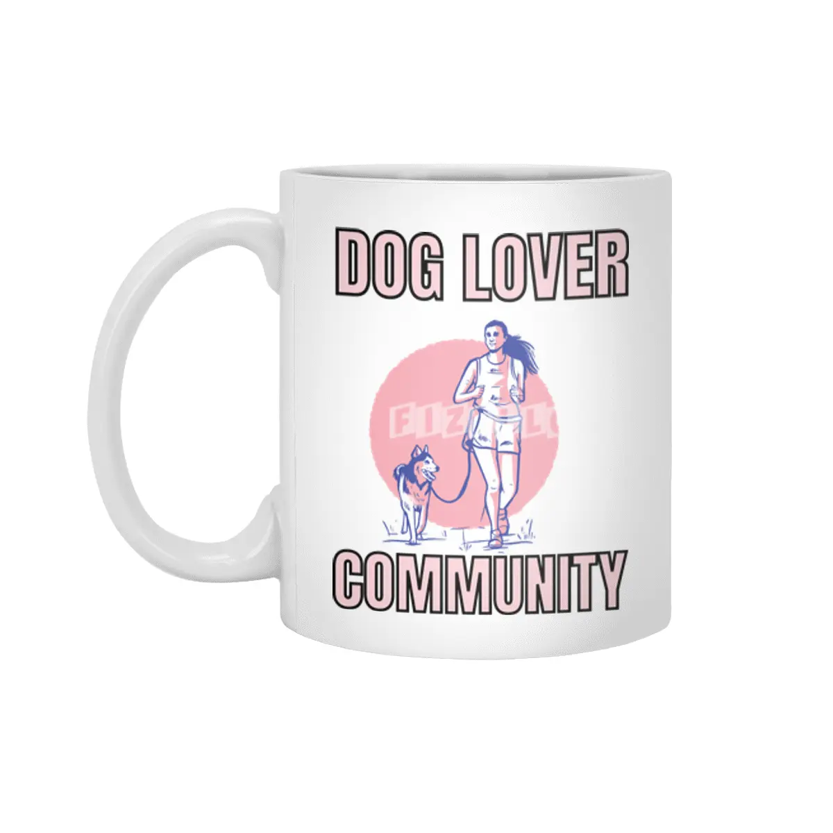 Dog Lover Community Beyaz Kupa
