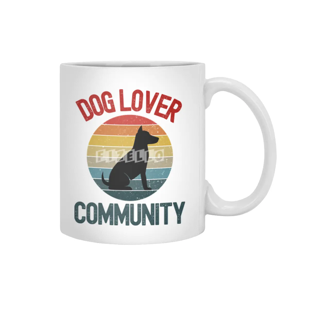 Dog Lover Community Beyaz Kupa