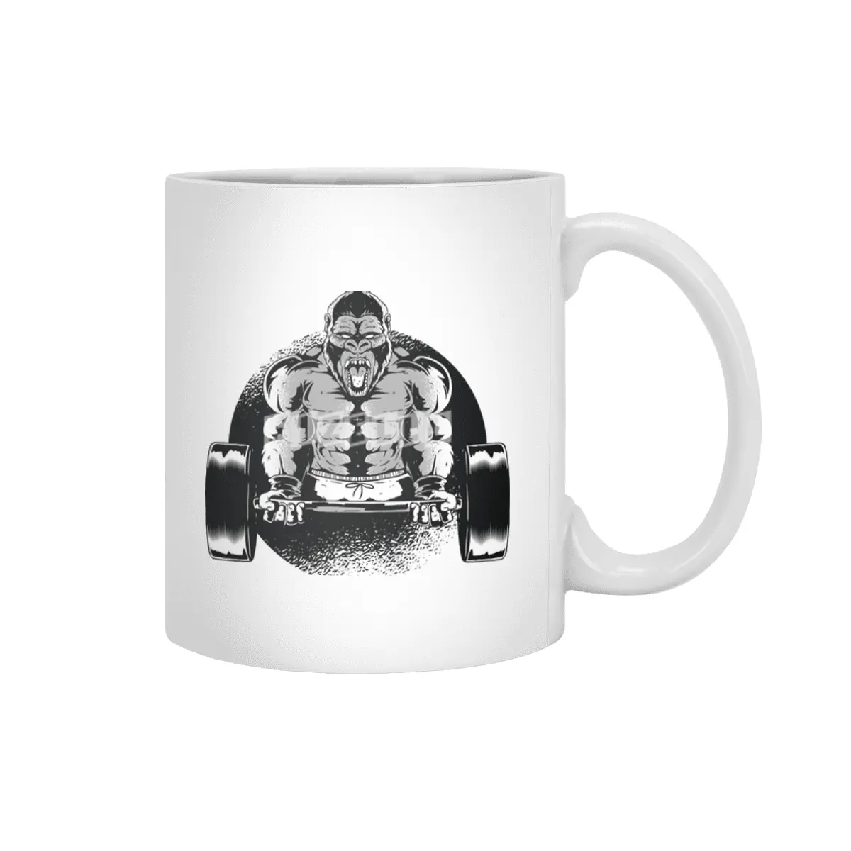 Gorilla Dumbbell Beyaz Kupa