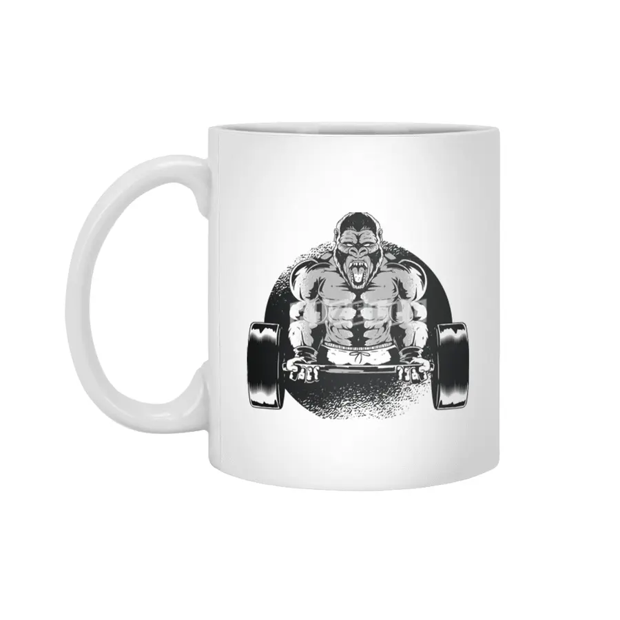 Gorilla Dumbbell Beyaz Kupa