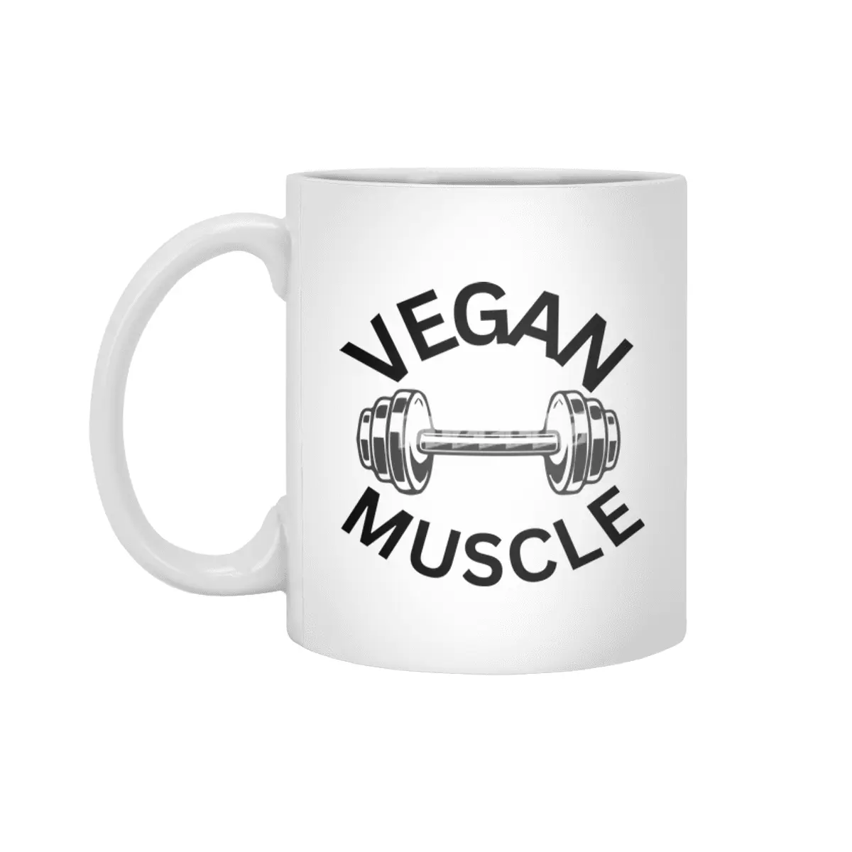 Vegan Muscle Beyaz Kupa