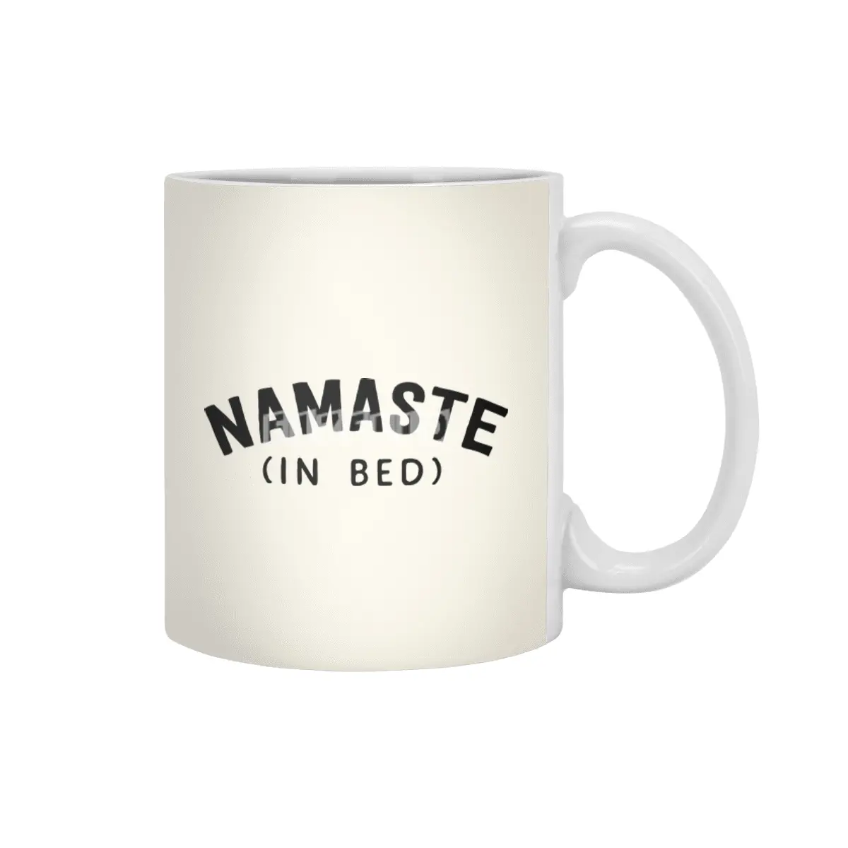 Namaste in bed Beyaz Kupa