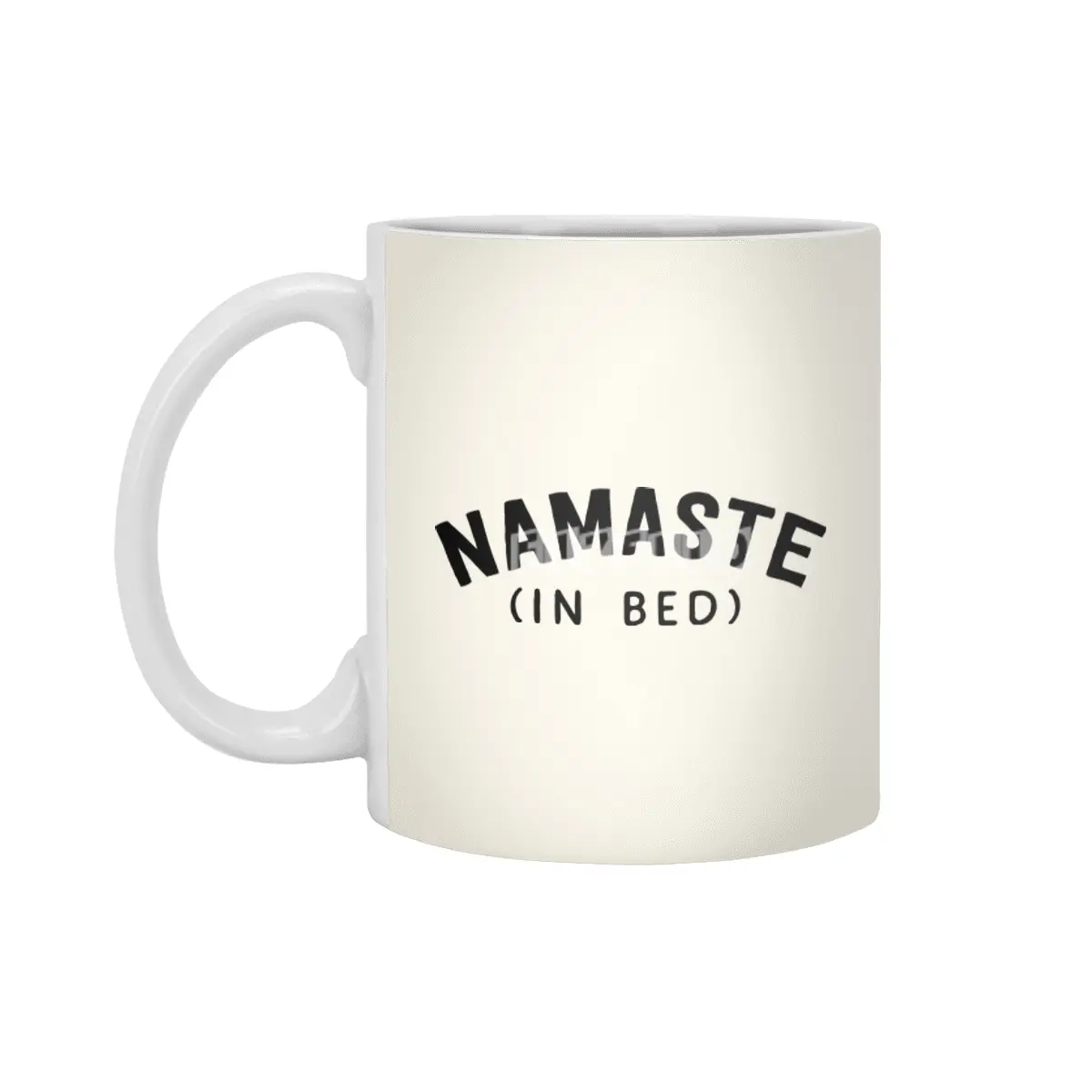 Namaste in bed Beyaz Kupa