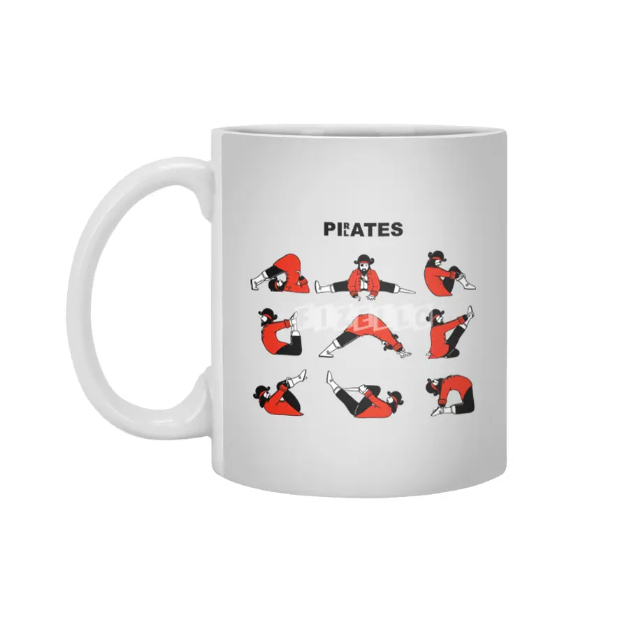 Pirates? Pilates! Beyaz Kupa