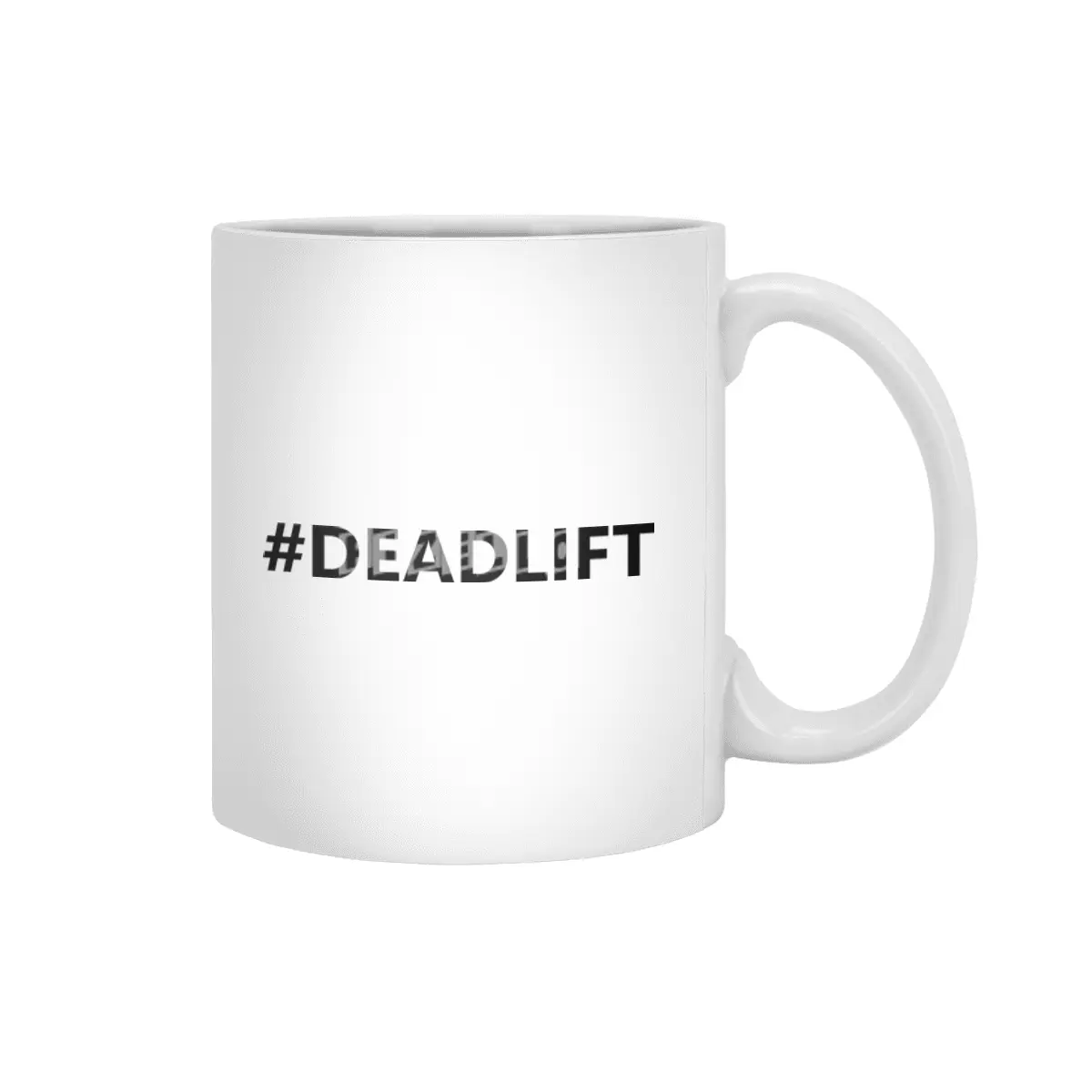 Hash Deadlift - Powerlifting Black Beyaz Kupa