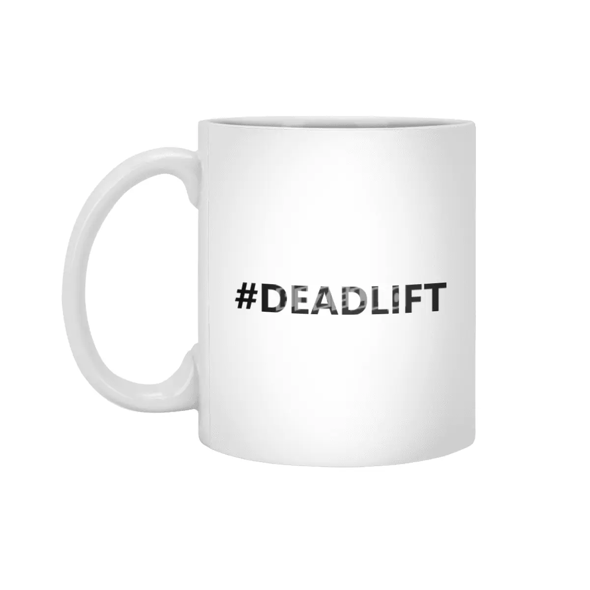 Hash Deadlift - Powerlifting Black Beyaz Kupa