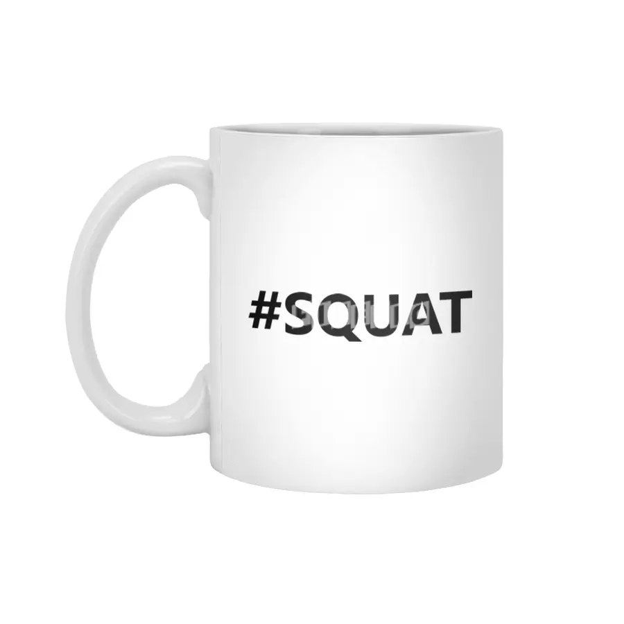 Hash Squat - Powerlifting Black Beyaz Kupa