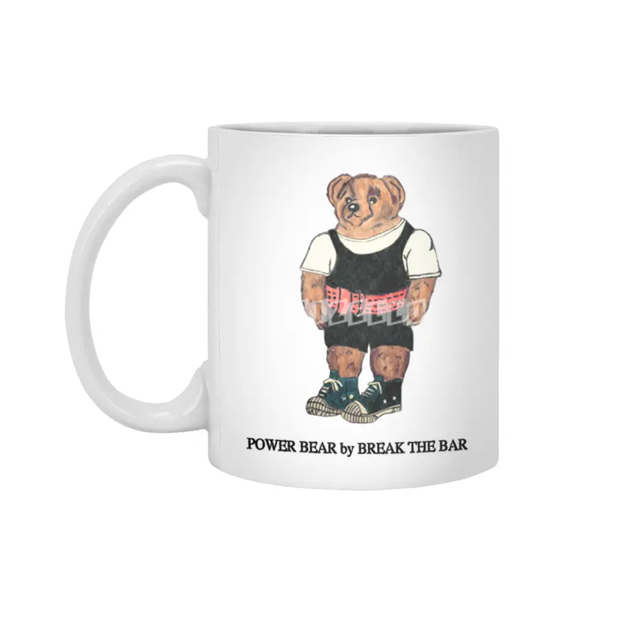 Power Bear Beyaz Kupa