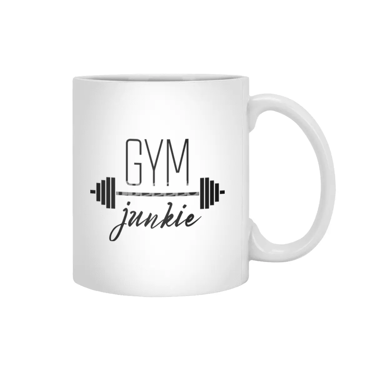 Gym Junkie Beyaz Kupa