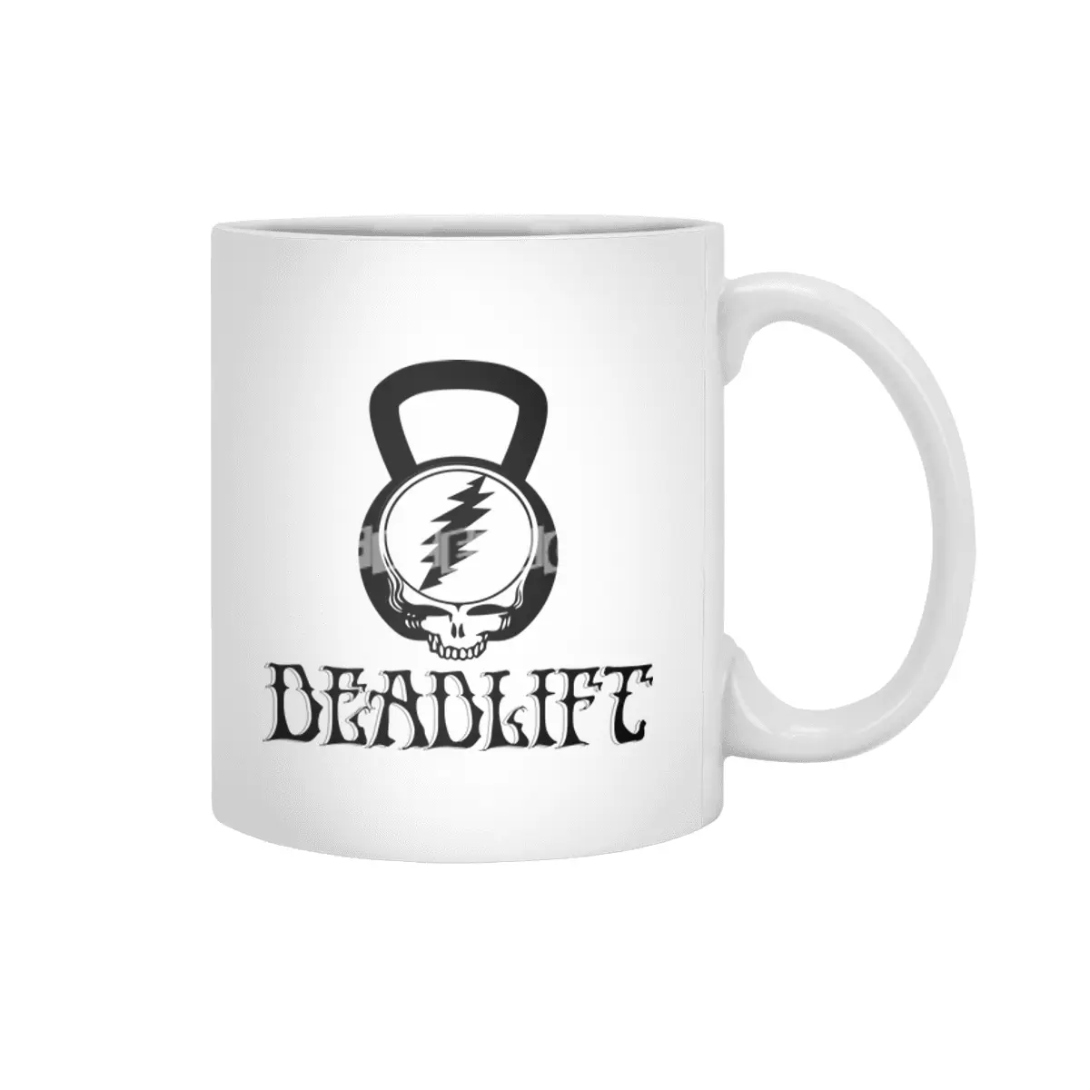 Deadlift Beyaz Kupa