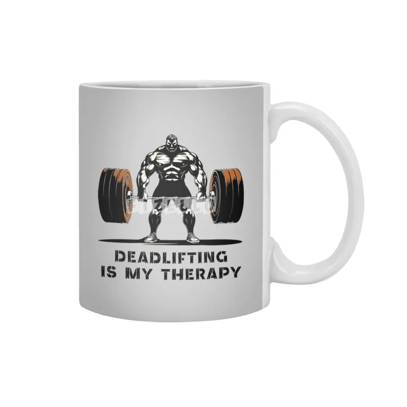 Deadlifting Therapy: Strength Unleashed Beyaz Kupa