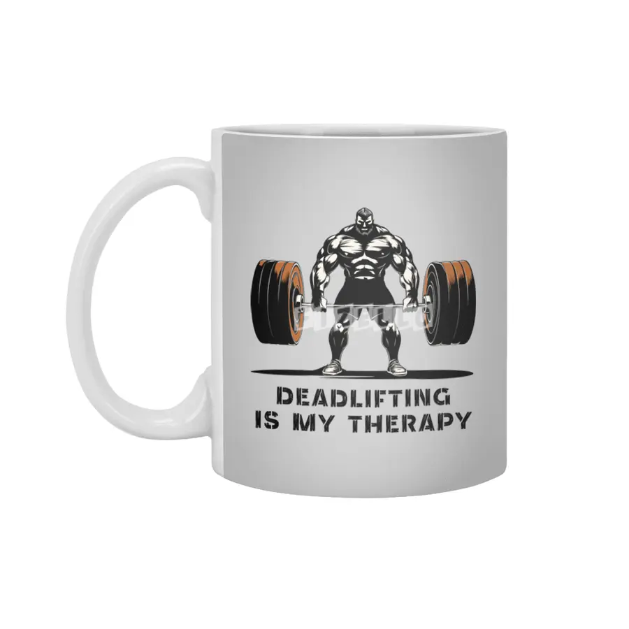 Deadlifting Therapy: Strength Unleashed Beyaz Kupa