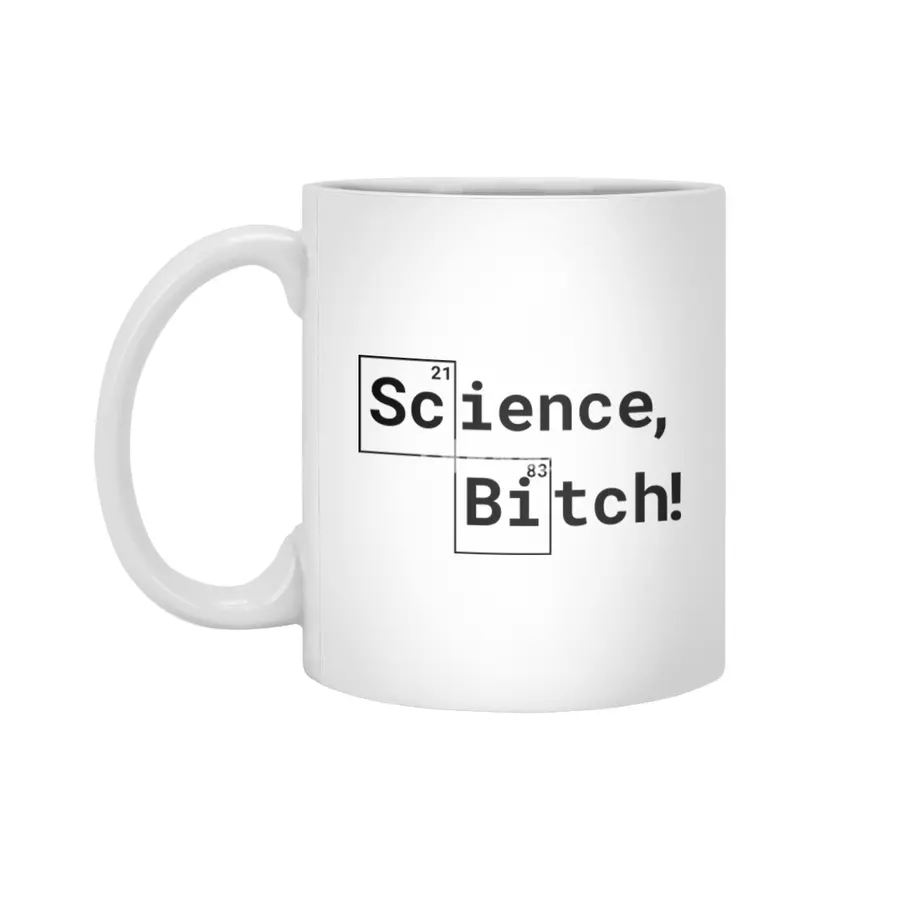 Science, Bitch! Beyaz Kupa