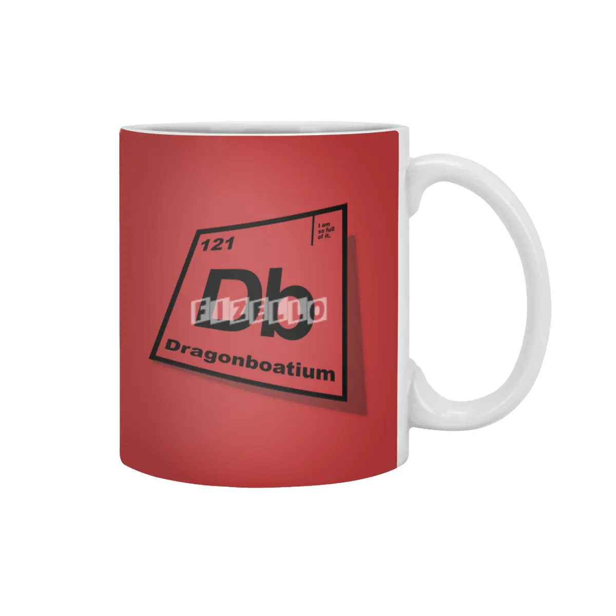Dragonboatium | Black Beyaz Kupa