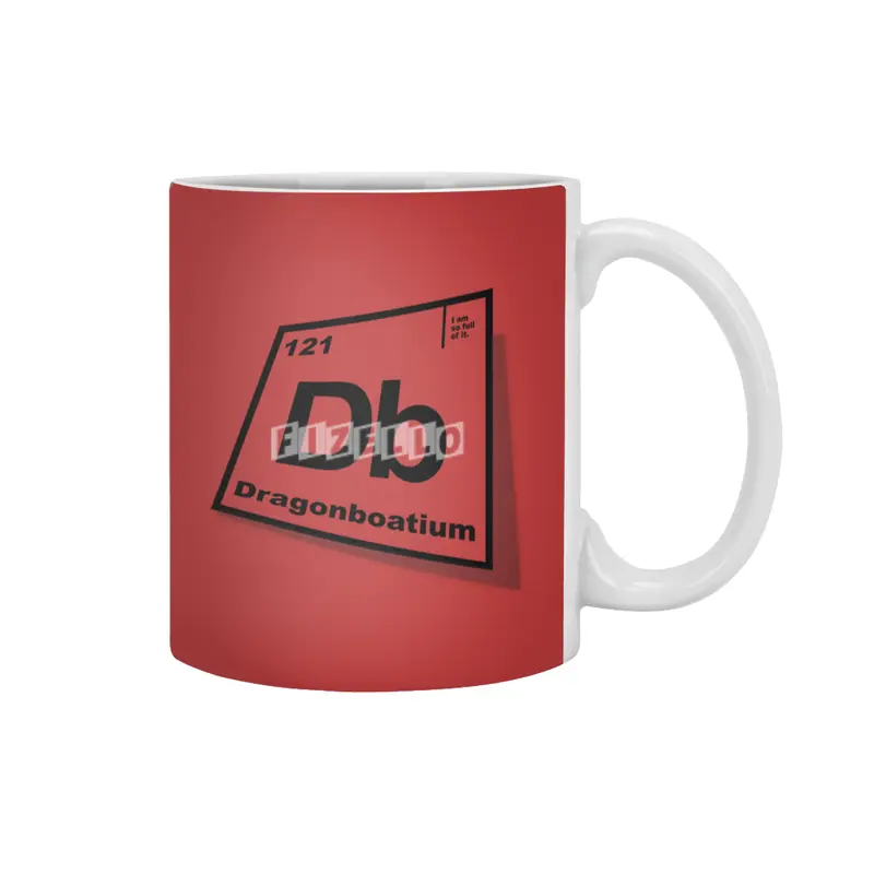 Dragonboatium | Black Beyaz Kupa