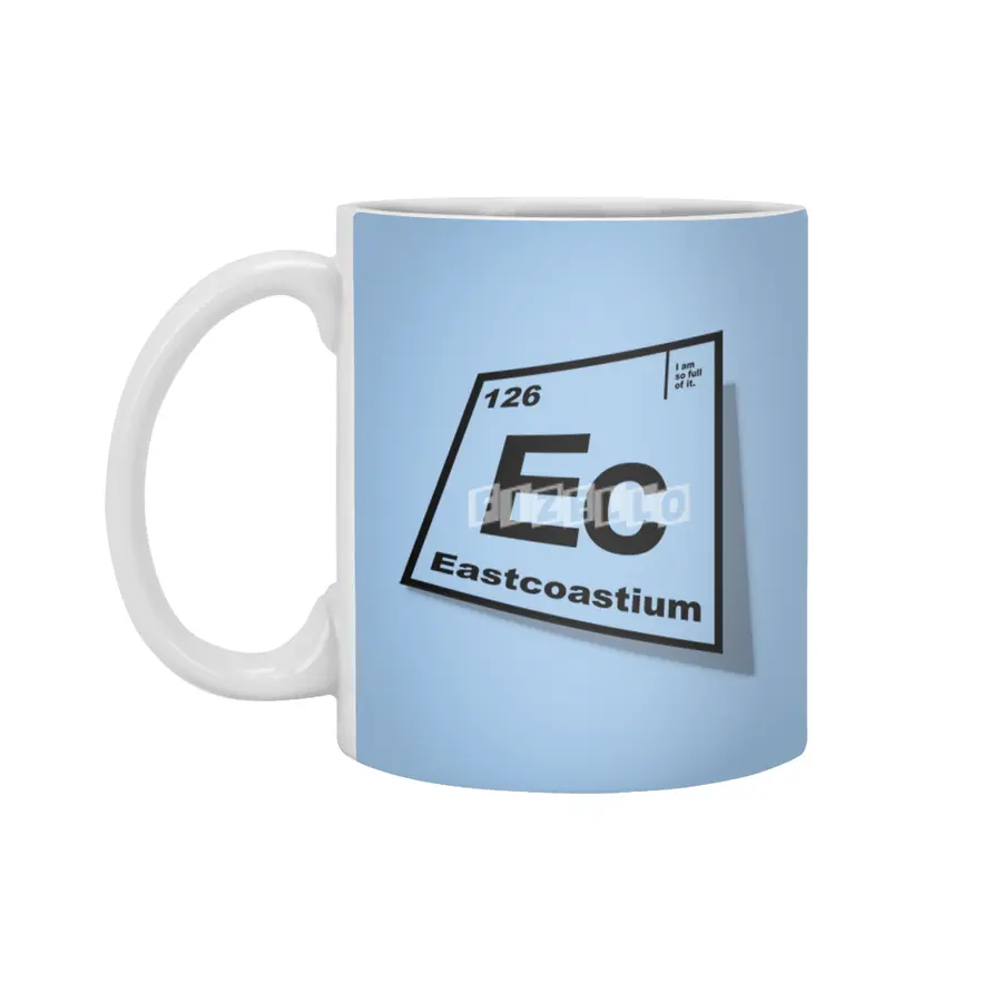 EastCoastium | Black Beyaz Kupa