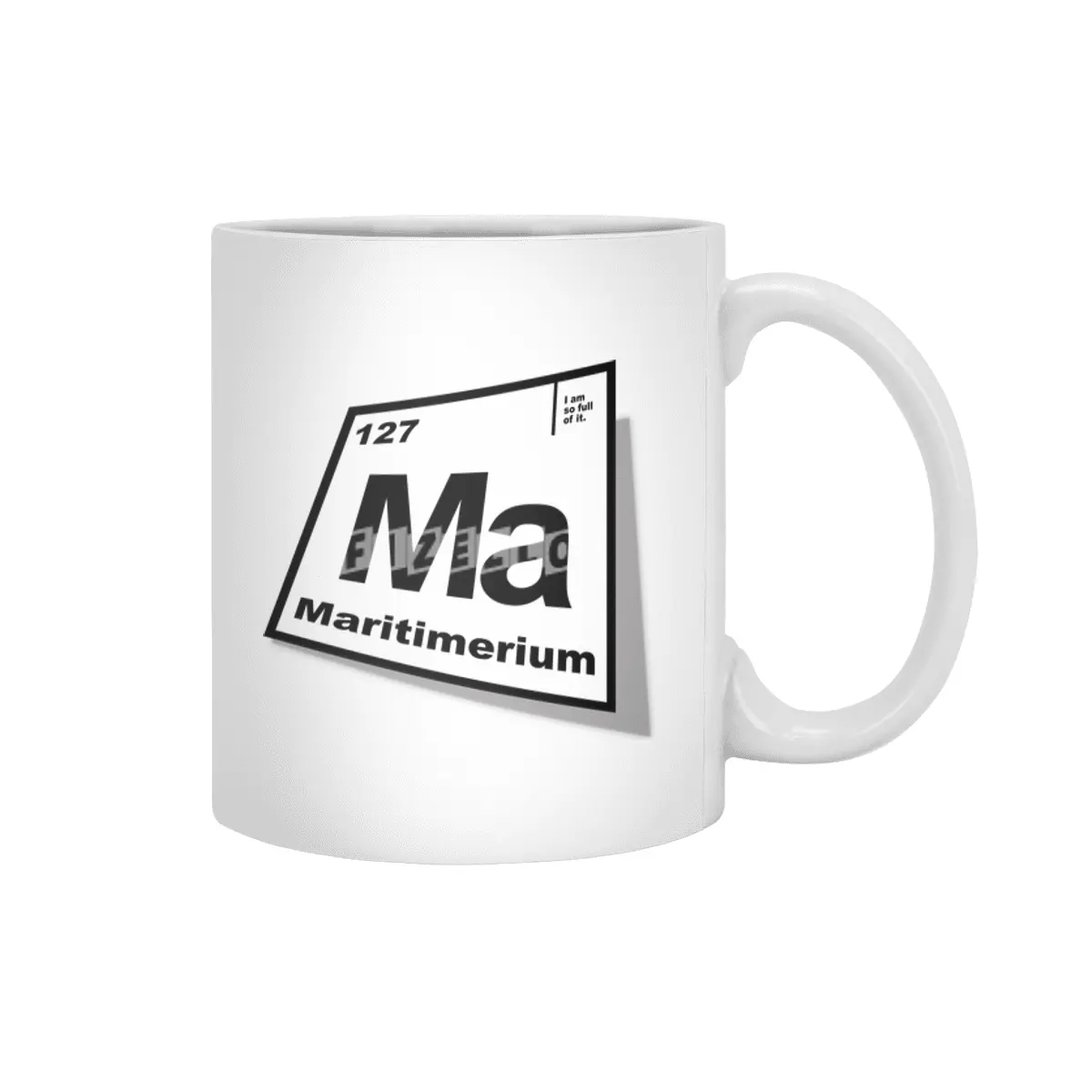 Maritimerium | Black Beyaz Kupa