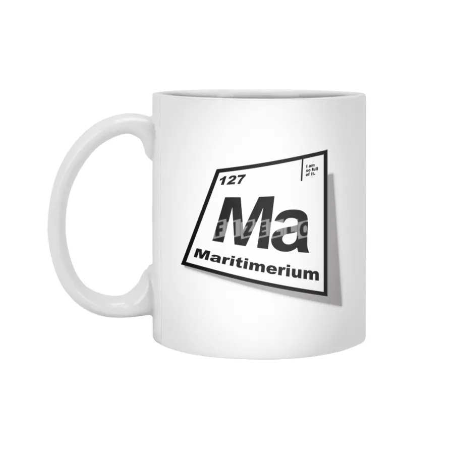 Maritimerium | Black Beyaz Kupa