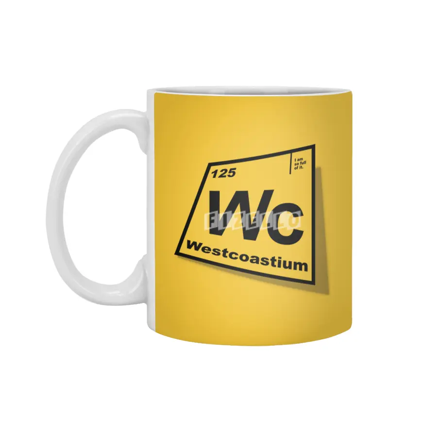 WestCoastium | Black Beyaz Kupa