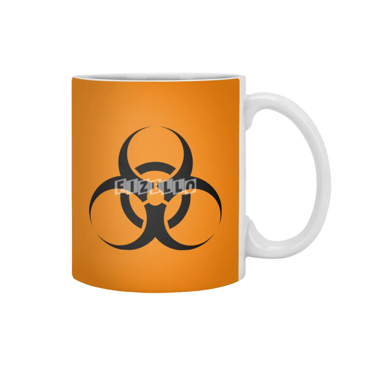 Biohazard Beyaz Kupa