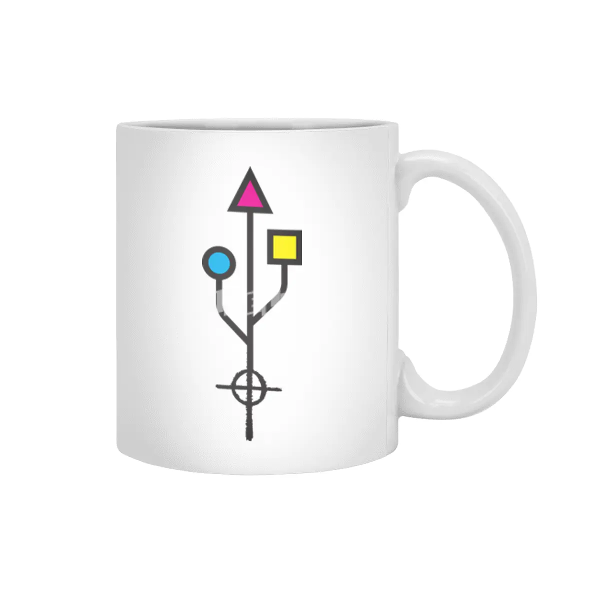 Connect-inks Beyaz Kupa
