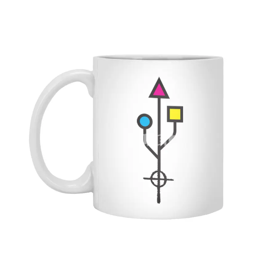 Connect-inks Beyaz Kupa