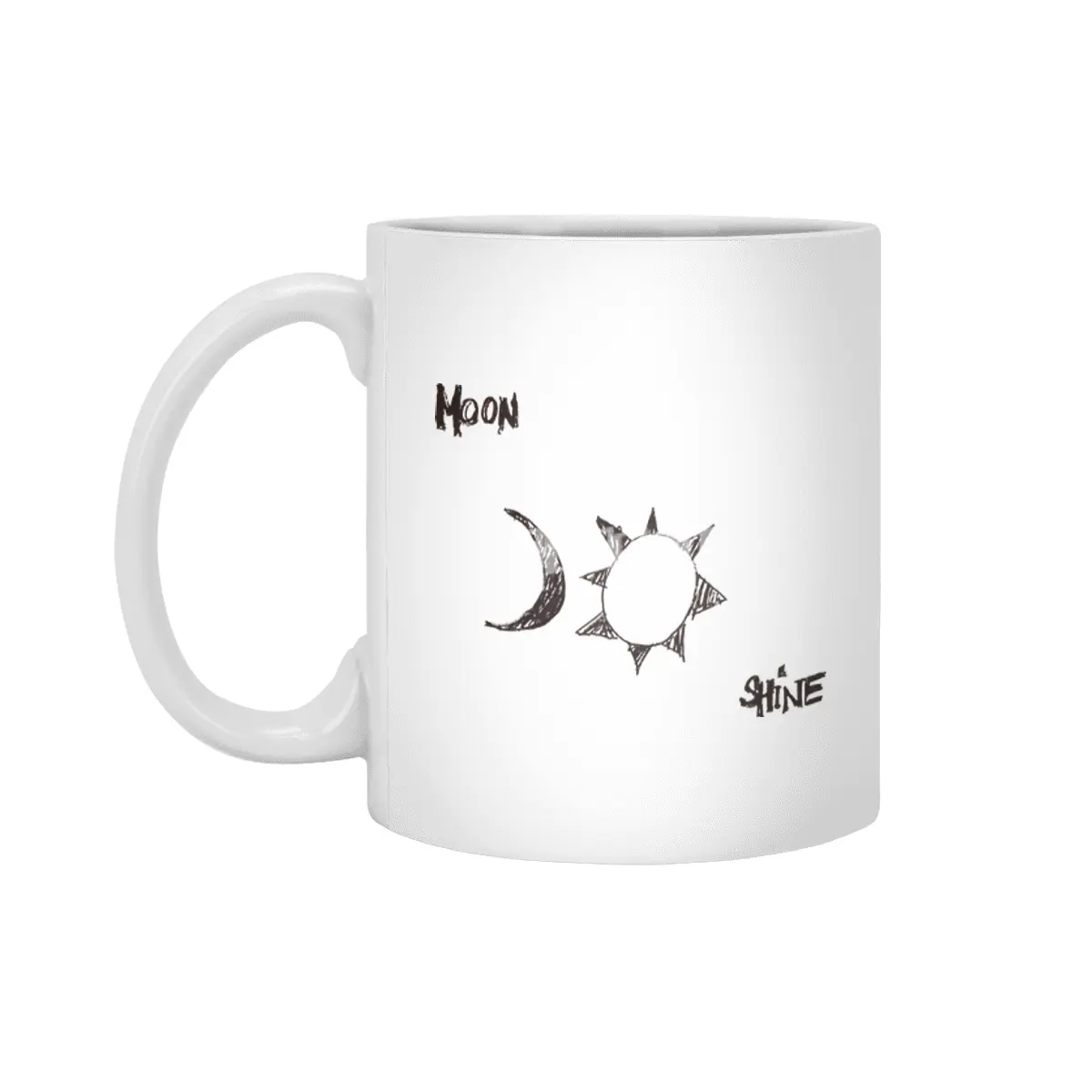 Moon Shine Beyaz Kupa